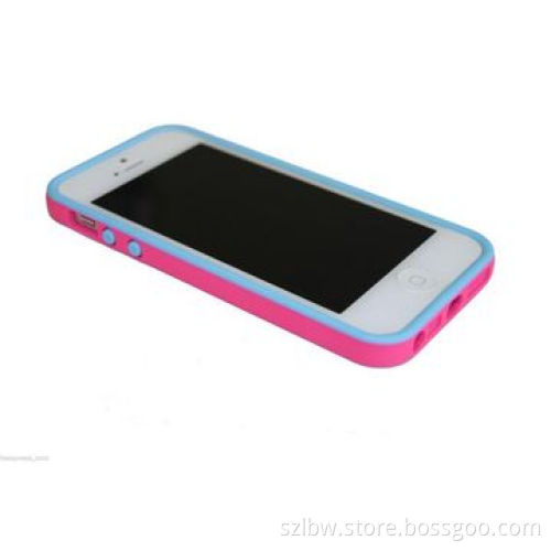 Rubber soft silicone gel skin bumper TPU case cover for iPhone 5 5s